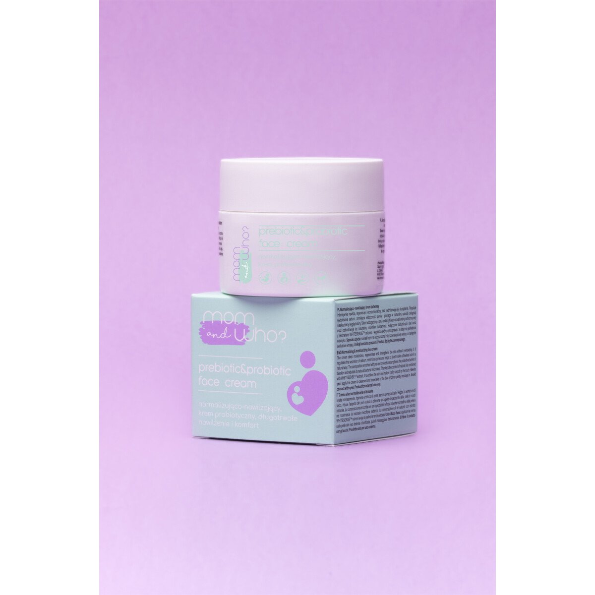 Crème hydratante - Pré & probiotiques - Visage