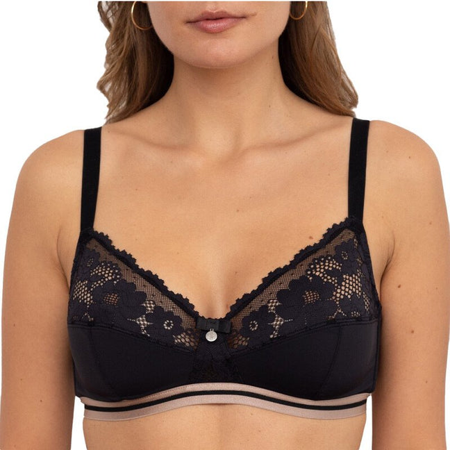 Soutien-gorge sans armature - Edina - Noir