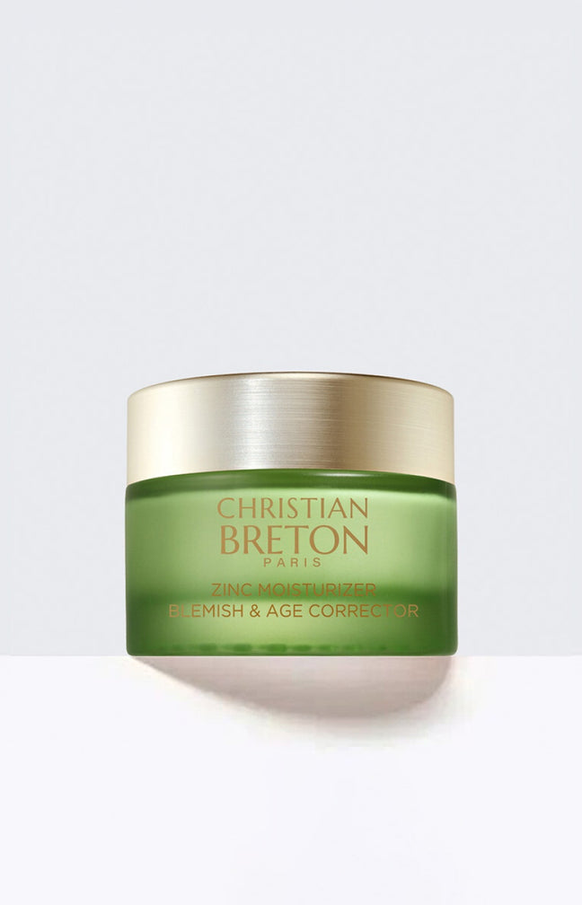 Crème anti-âge hydratante - Zinc - Peaux mixtes à grasses à imperfections - 50 ml