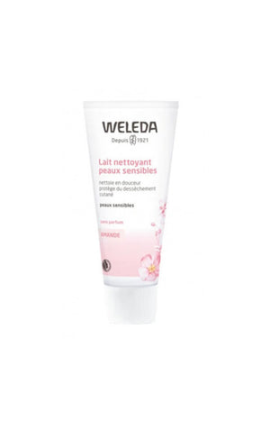 Lait nettoyant - Amandes - Peaux sensibles - 75 ml