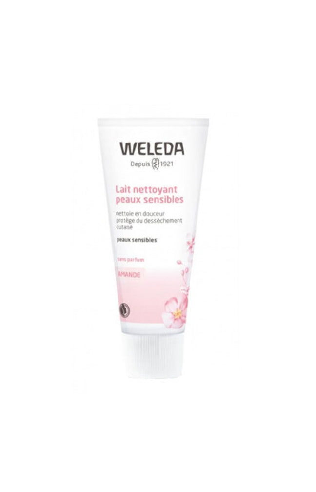 Lait nettoyant - Amandes - Peaux sensibles - 75 ml