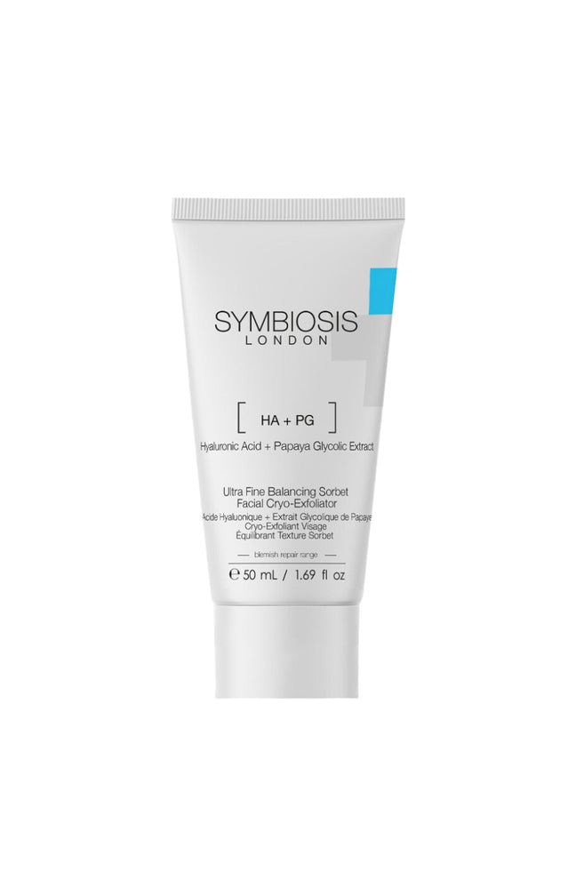 Sorbet cryo-exfoliant - Acide hyaluronique & extrait glycolique de papaye - Visage