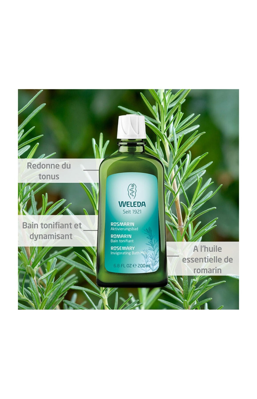 Bain tonifiant - Romarin - 200 ml