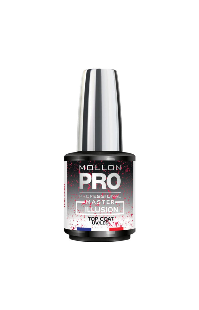 Top coat semi-permanent pailleté - Master Illusion - 8 ml