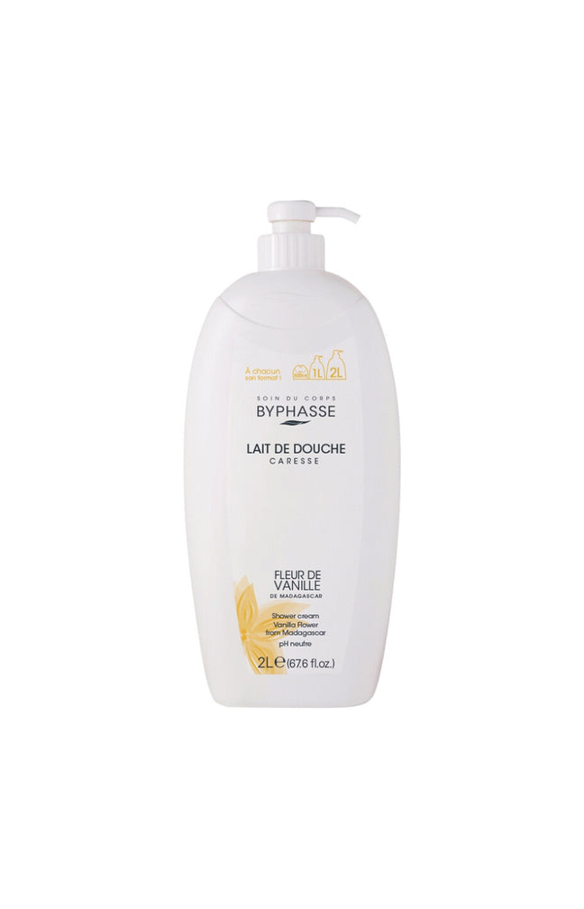 Lait de douche - Fleur de vanille - Caresse - 2 x 2 L