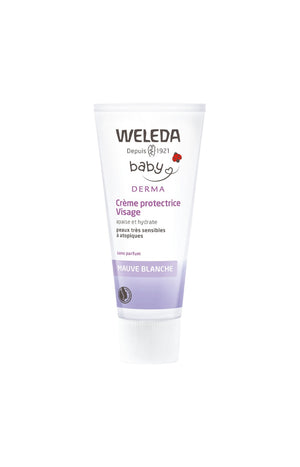 Crème protectrice - Mauve blanche bio - Visage - Bébé - 50 ml