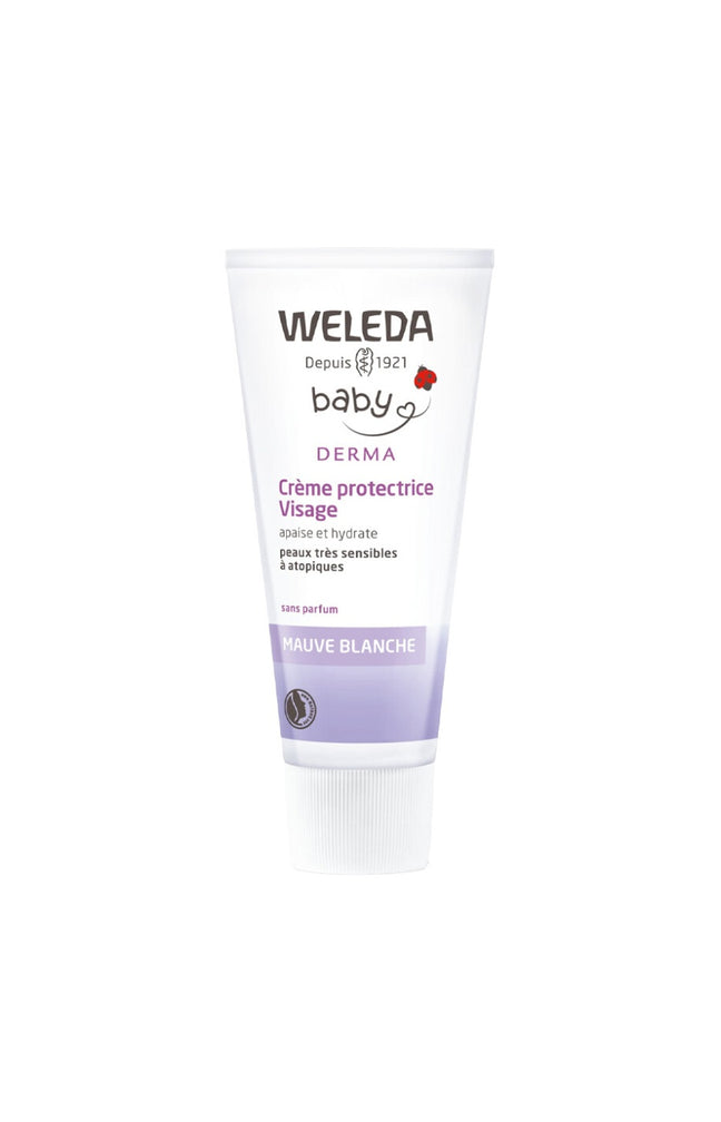 Crème protectrice - Mauve blanche bio - Visage - Bébé - 50 ml