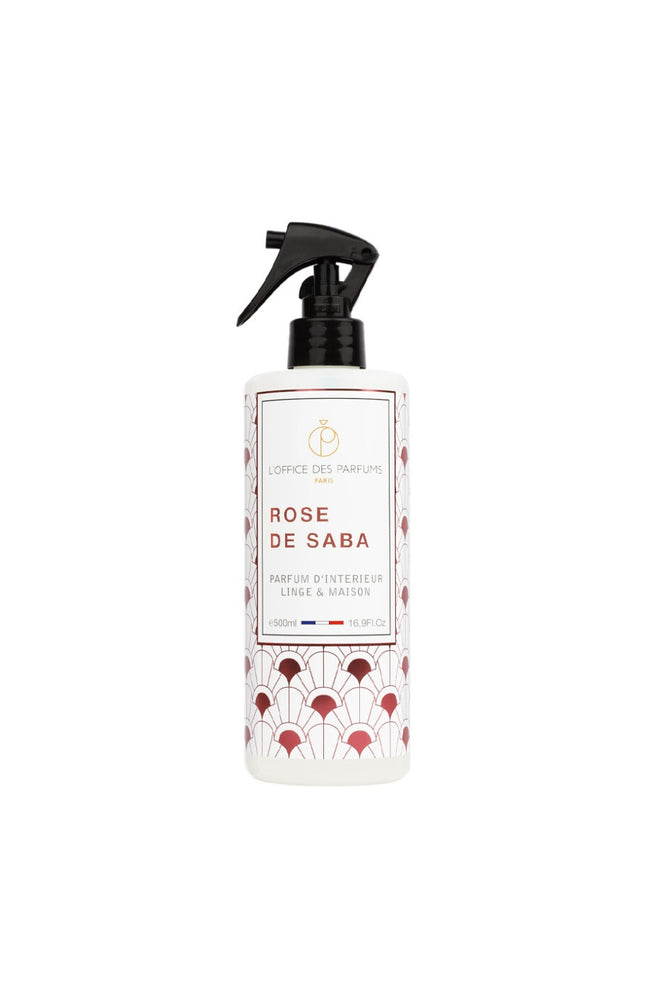Parfum d'intérieur & de linge - Rose de Saba - Floral oriental - 500 ml