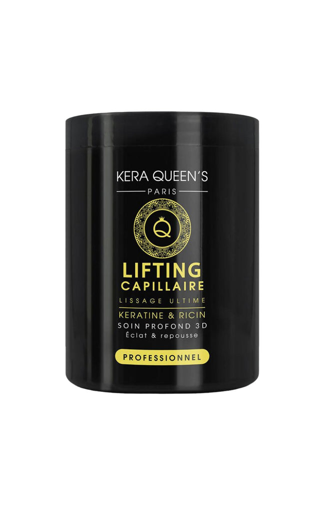 Masque lifting capillaire éclat & repousse - Kératine & ricin - Tous types de cheveux - 1 L