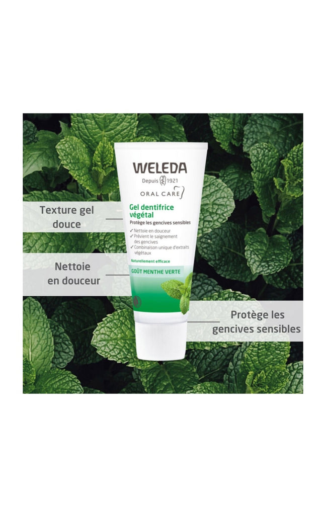 Dentifrices végétaux - Menthe verte - 2 x 75 ml