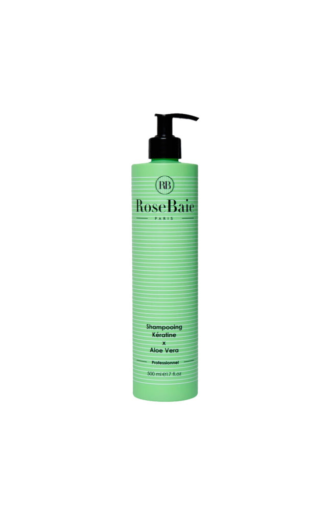 Shampoing hydratant - Kératine & aloe vera - Cheveux fragilisés -500 ml
