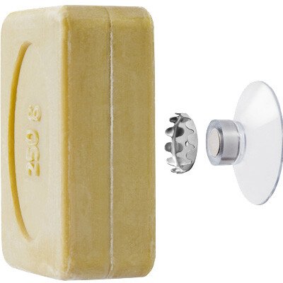 Porte-savon aimanté