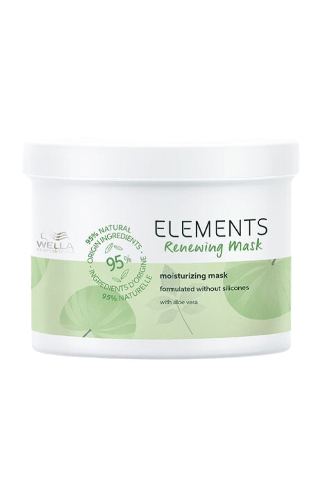 Masque hydratant - Elements - Aloe vera - Cheveux