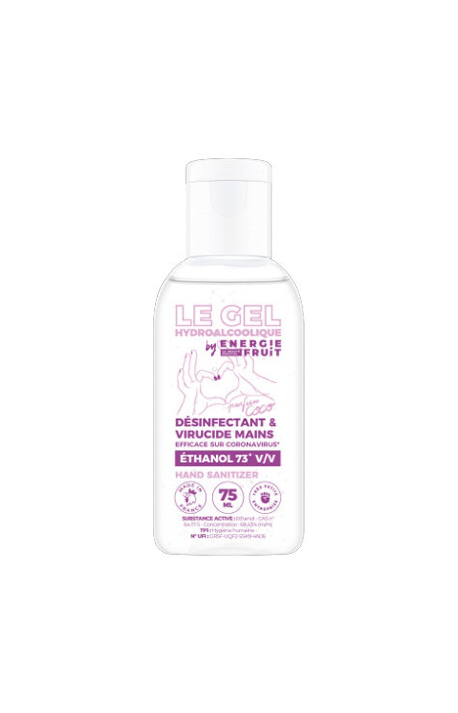 Gel hydroalcoolique - Coco - 75 ml