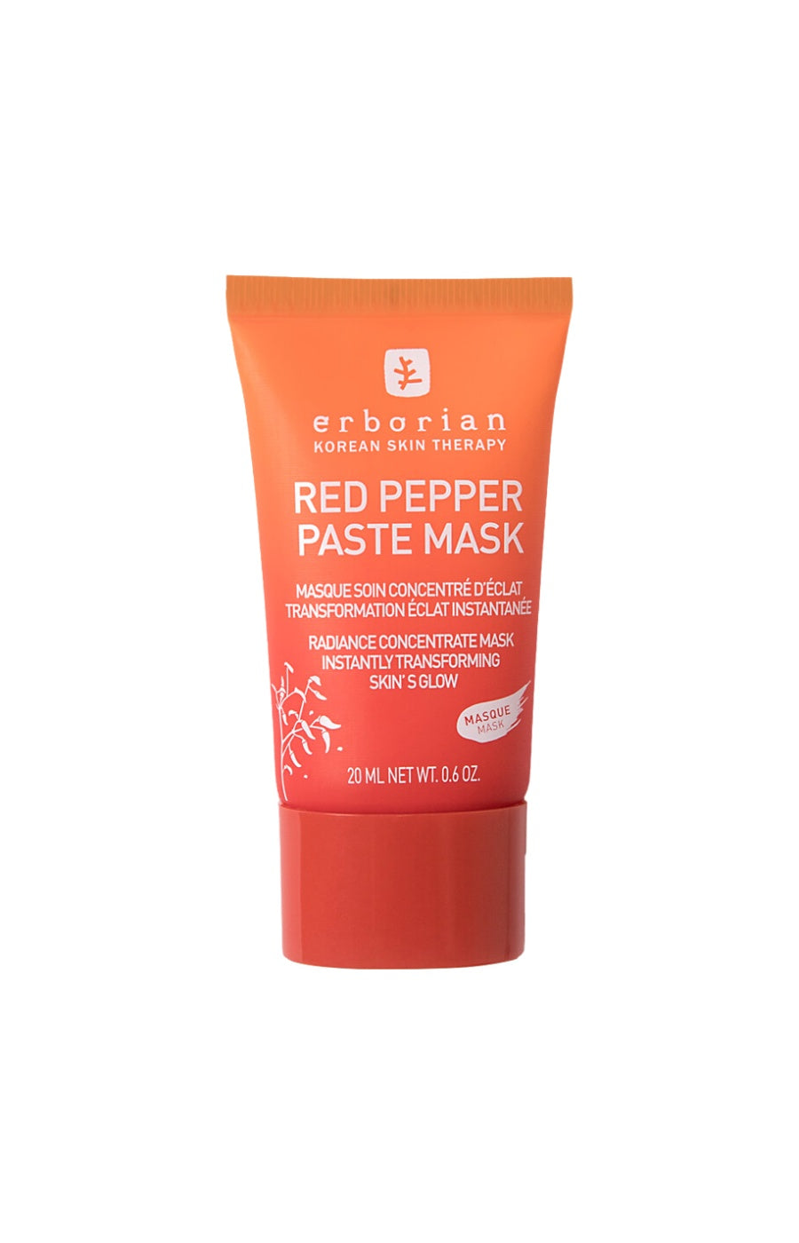Masque éclat - Red Pepper - Visage - 20 ml