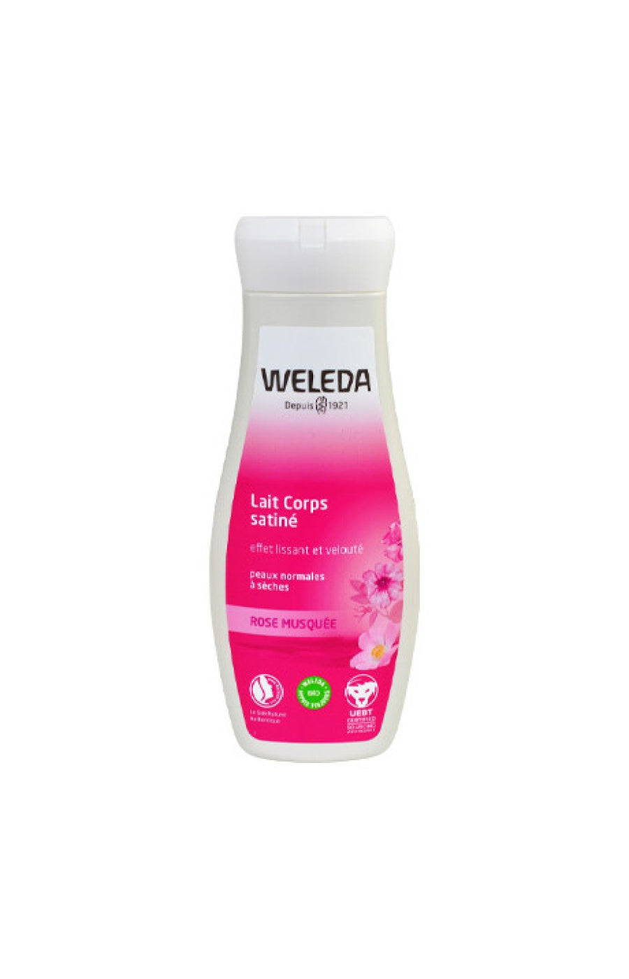 Lait satiné bio - Rose musquée - Corps - 200 ml