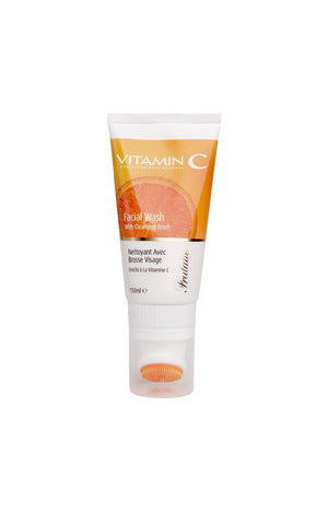 Nettoyant avec brosse - Vitamine C - Visage - 150 ml