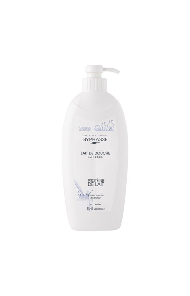 Lait de douche - Protéine de lait - Caresse