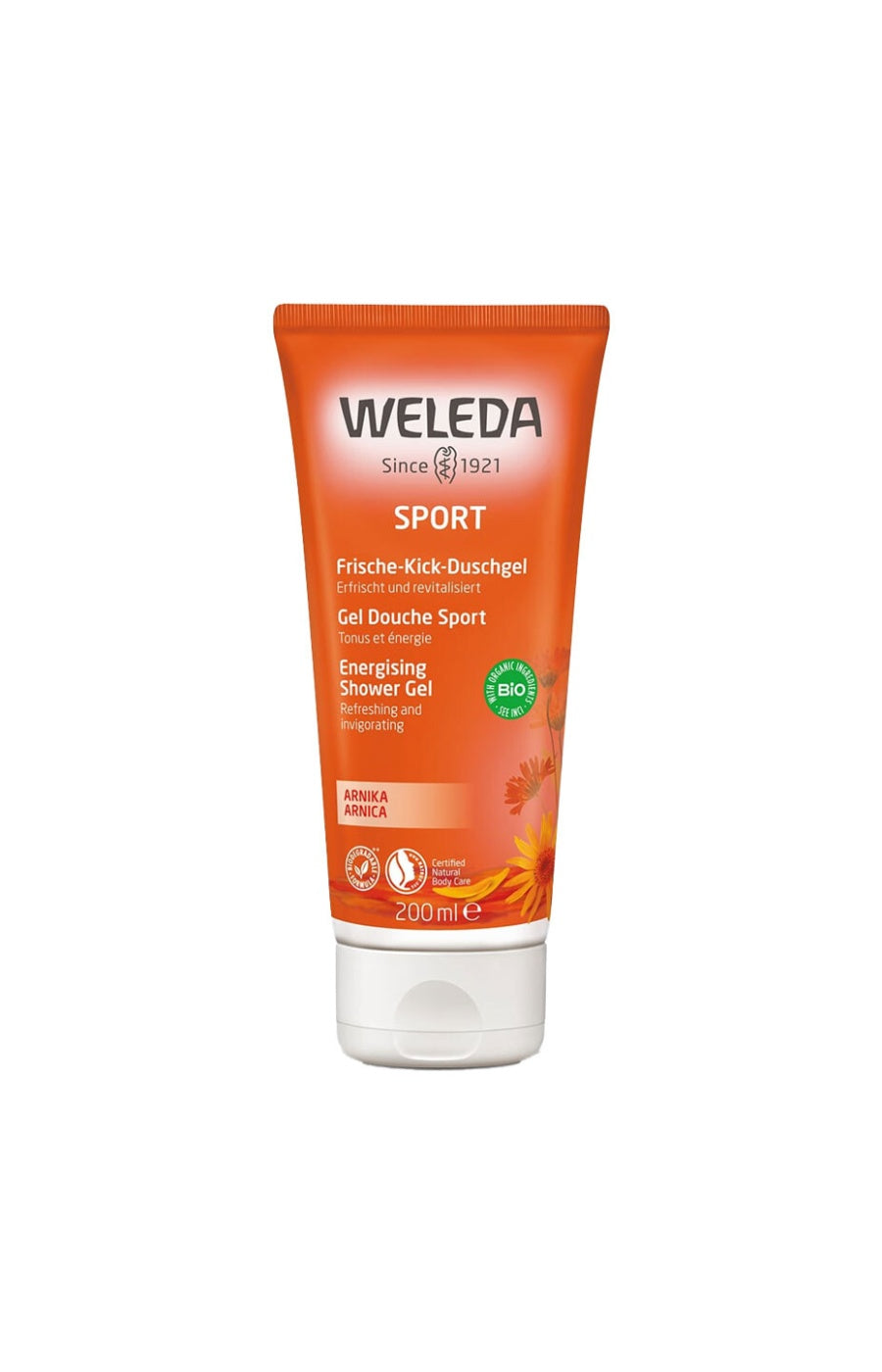 Gel douche sport bio - Arnica - 200 ml