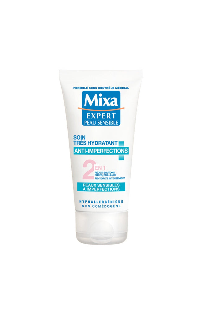 Soin hydratant anti-imperfections - Peaux sensibles à imperfections - Visage - 50 ml