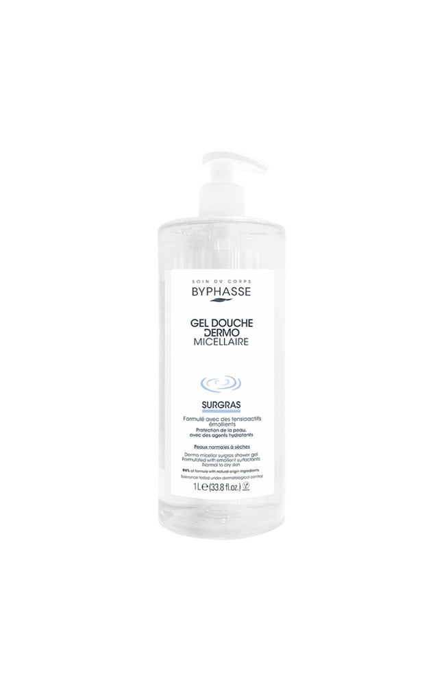 Gel douche surgras - Peaux normales à sèches - 1 L