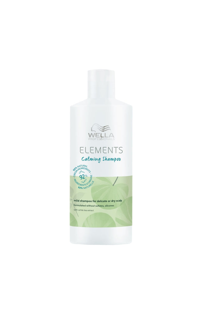 Shampoing apaisant sans sulfate - Elements - Cuir chevelu sec ou délicat - 500 ml