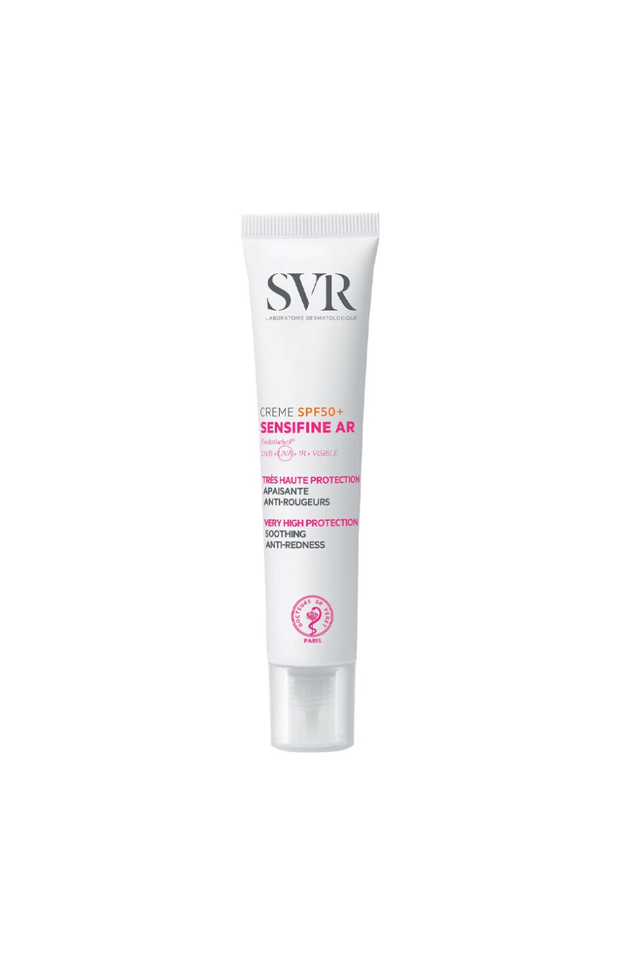 Crème apaisante anti-rougeurs SPF 50+ - Sensifine AR - Visage - 40 ml