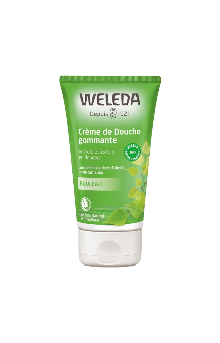 Crème de douche gommante bio - Bouleau - 150 ml
