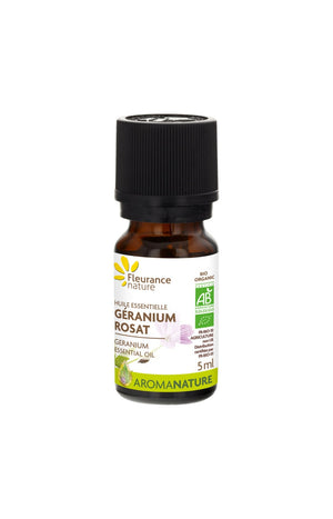 Huile essentielle bio - Géranium rosat - 10 ml