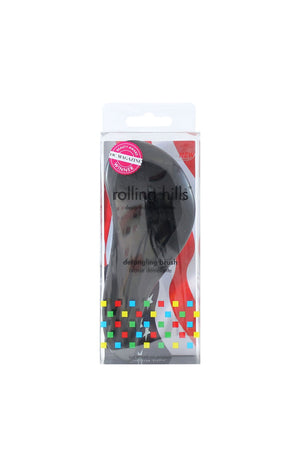 Brosse démêlante professionnelle - Noir & bleu