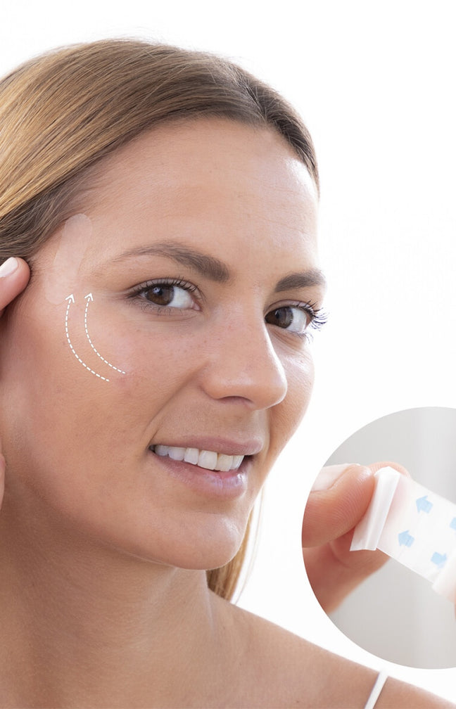 Patchs de lifting facial invisibles & adhésifs - 40 unités