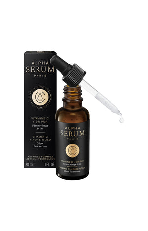 Sérum éclat - Vitamine C & or pur - Peaux ternes & dévitalisées - 30 ml