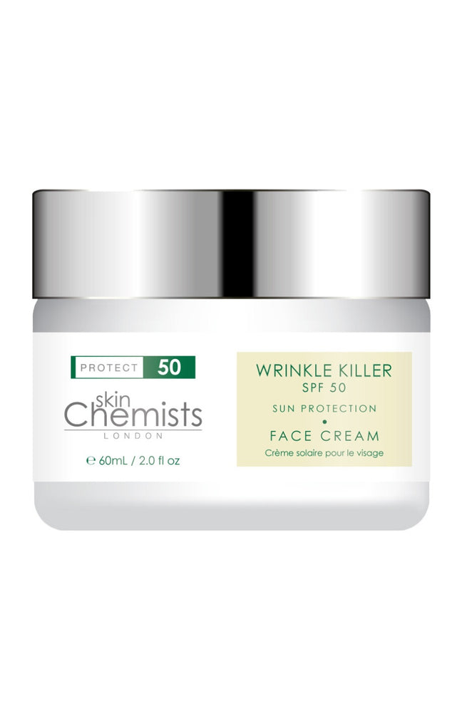 Crème solaire anti-âge SPF 50 - Huile d'amande douce - Visage - 60 ml
