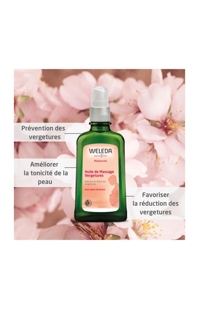 Huiles de massage - Vergetures - Maternité - 2 x 100 ml