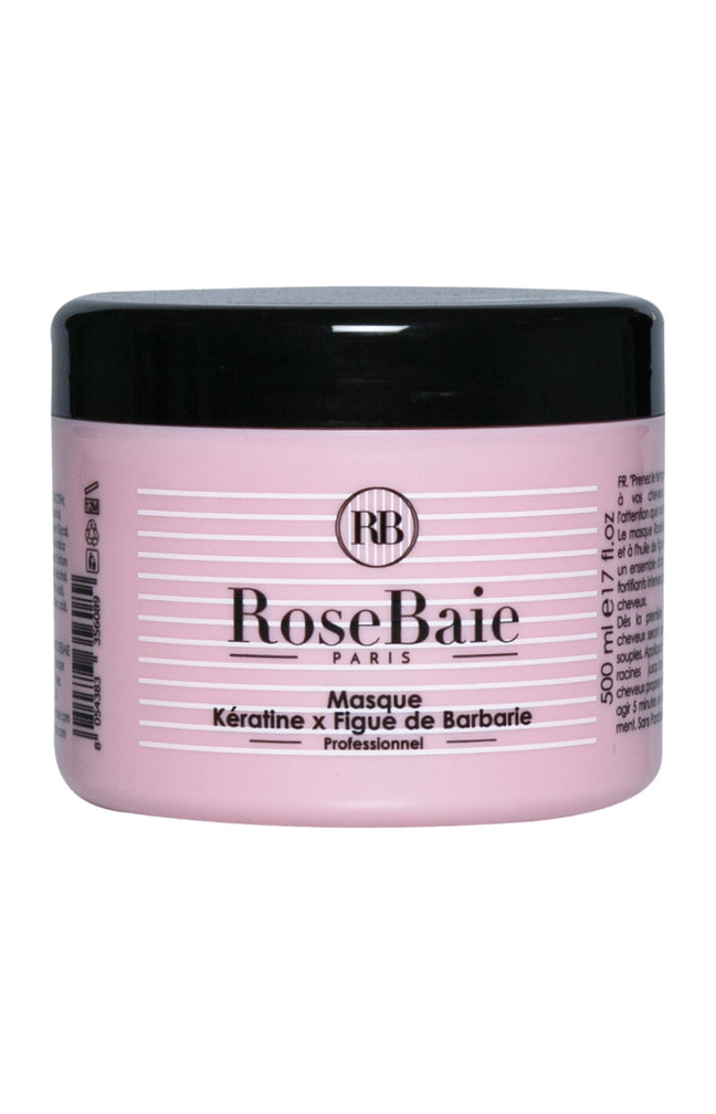 Masque fortifiant & purifiant - Kératine & figue de barbarie - Cheveux gras - 500 ml