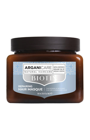 Masque hydratant & réparateur - Biotine - Cheveux secs & abîmés - 500 ml