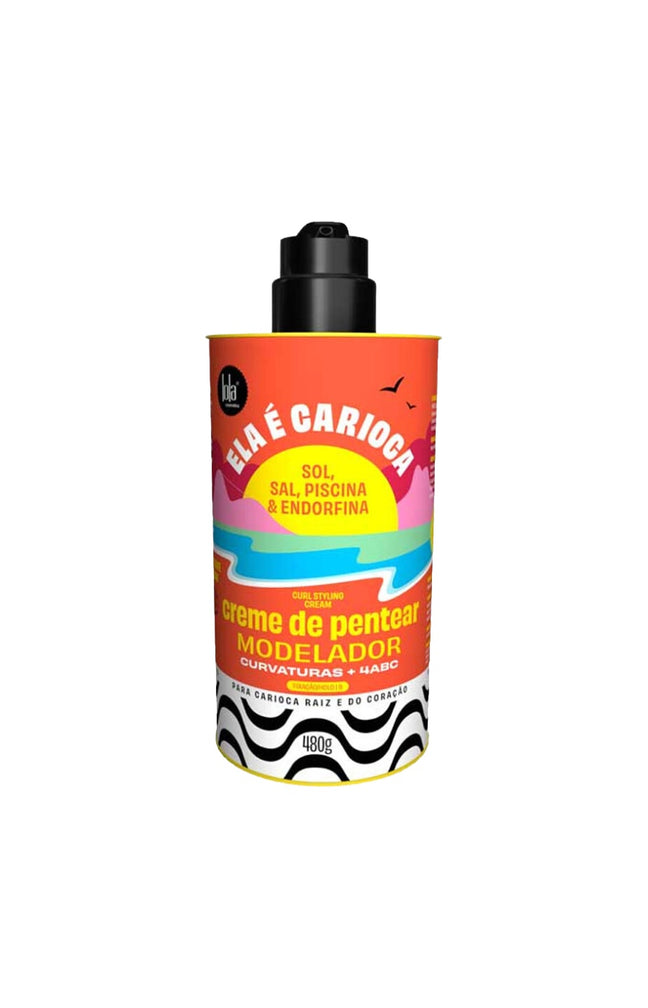 Crème coiffante 4ABC - Ela É Carioca - Cheveux bouclés - 480 g