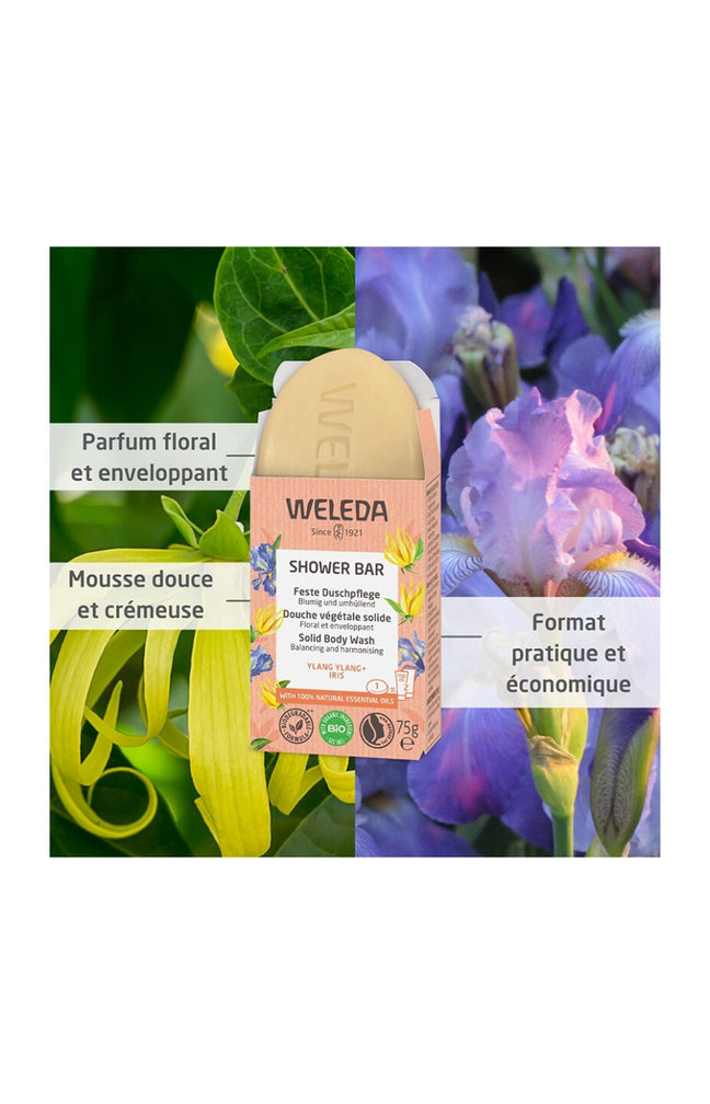 Savon solide végétal - Ylang ylang & iris - 75 g