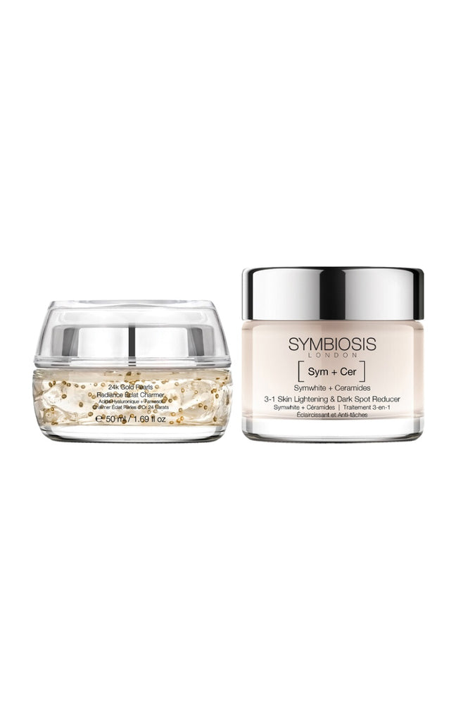 Kit éclat & anti-tâches - Acide hyaluronique & céramides - Visage - 2 x