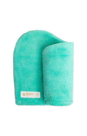 Serviette en microfibres - Cheveux-Turquoise