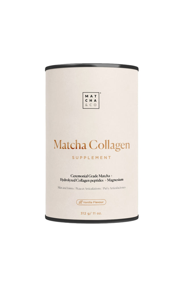 Matcha au collagène - Saveur vanille - 312 g