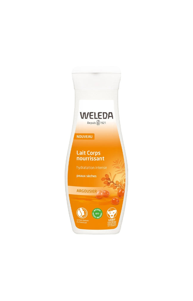 Lait nourrissant bio - Argousier - Peux sèches - 200 ml