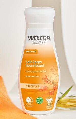 Lait nourrissant bio - Argousier - Peux sèches - 200 ml