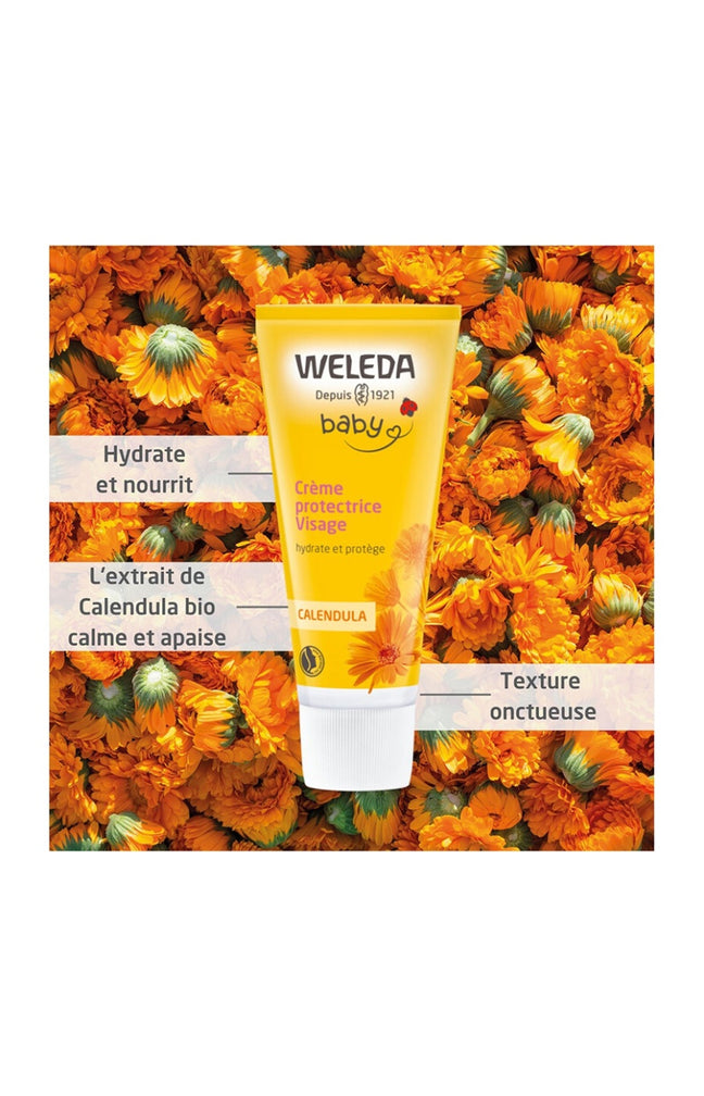 Crème protectrice - Calendula - Visage - Bébé - 50 ml