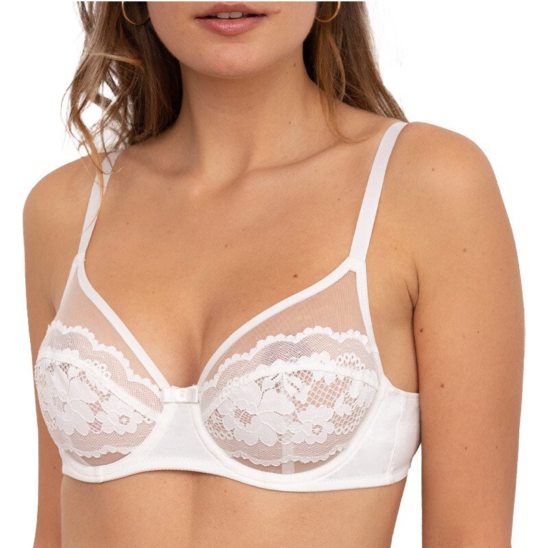 Soutien-gorge avec armatures - Emma  - Blanc