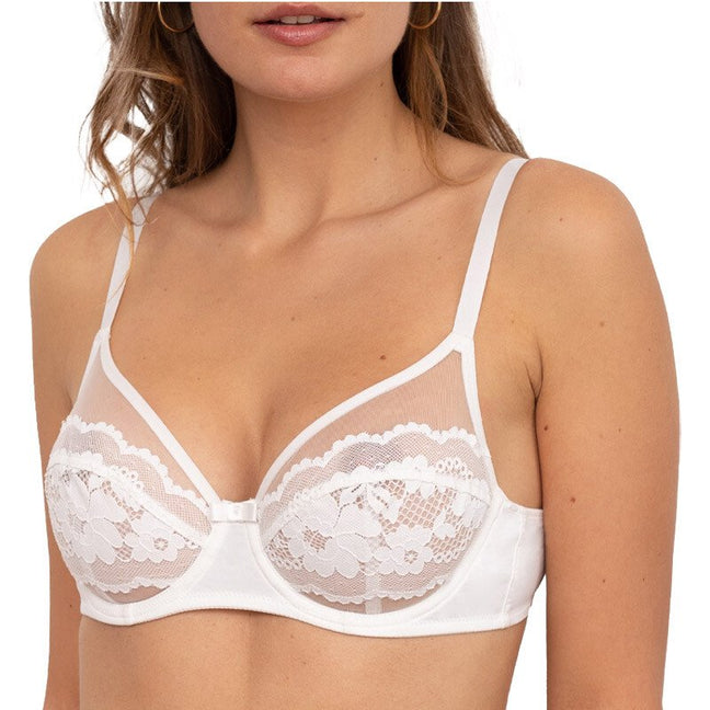 Soutien-gorge avec armatures - Emma  - Blanc
