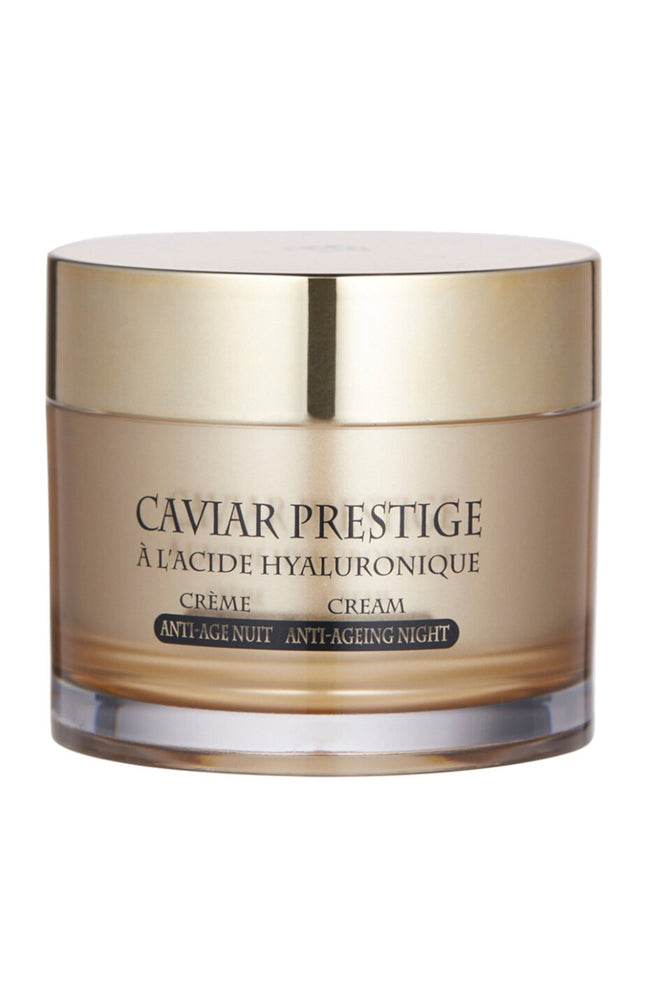 Crème de nuit anti-âge - Acide hyaluronique & caviar - Visage