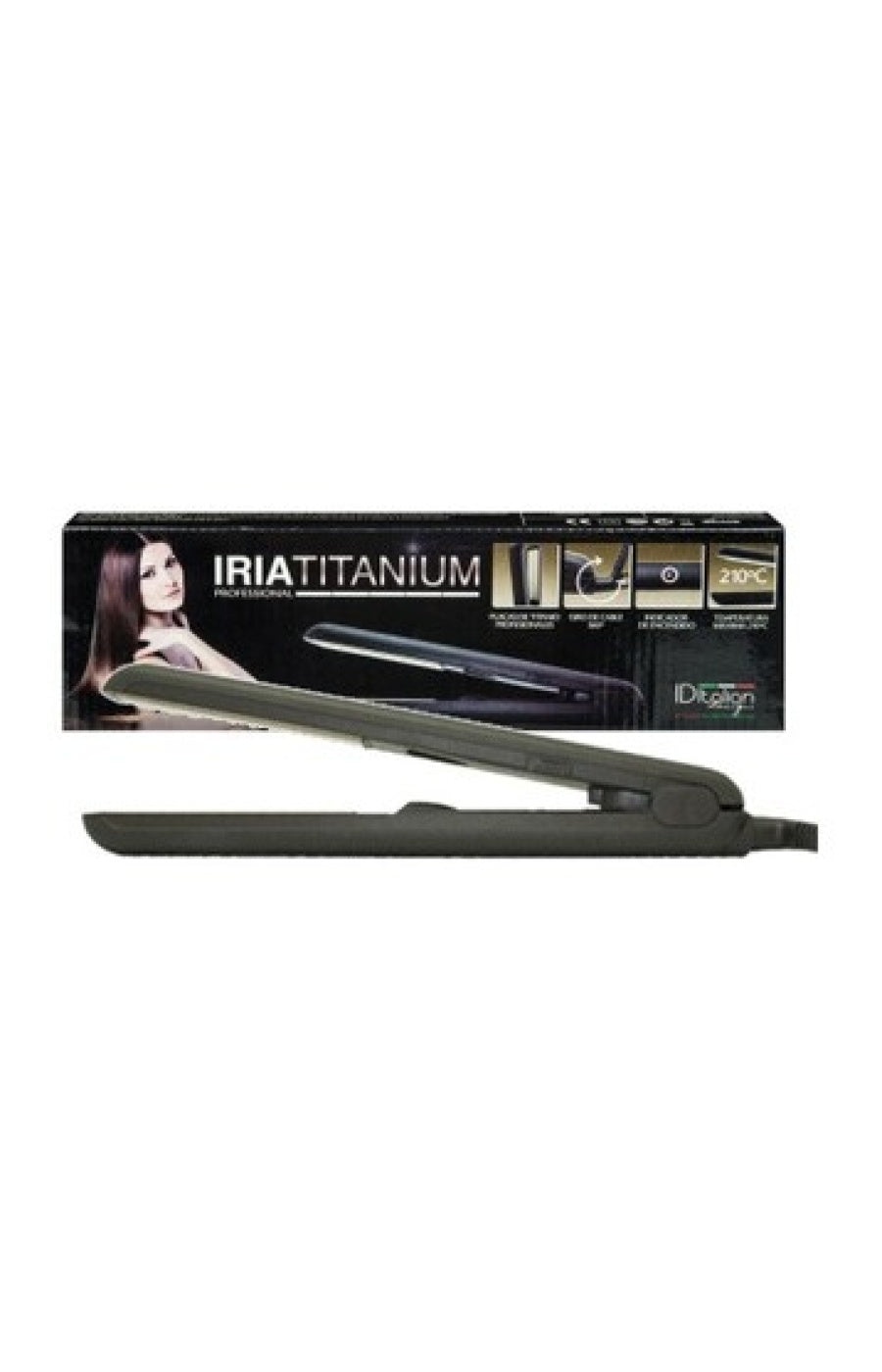 Mini lisseur en titane - Pro Iria Titanium