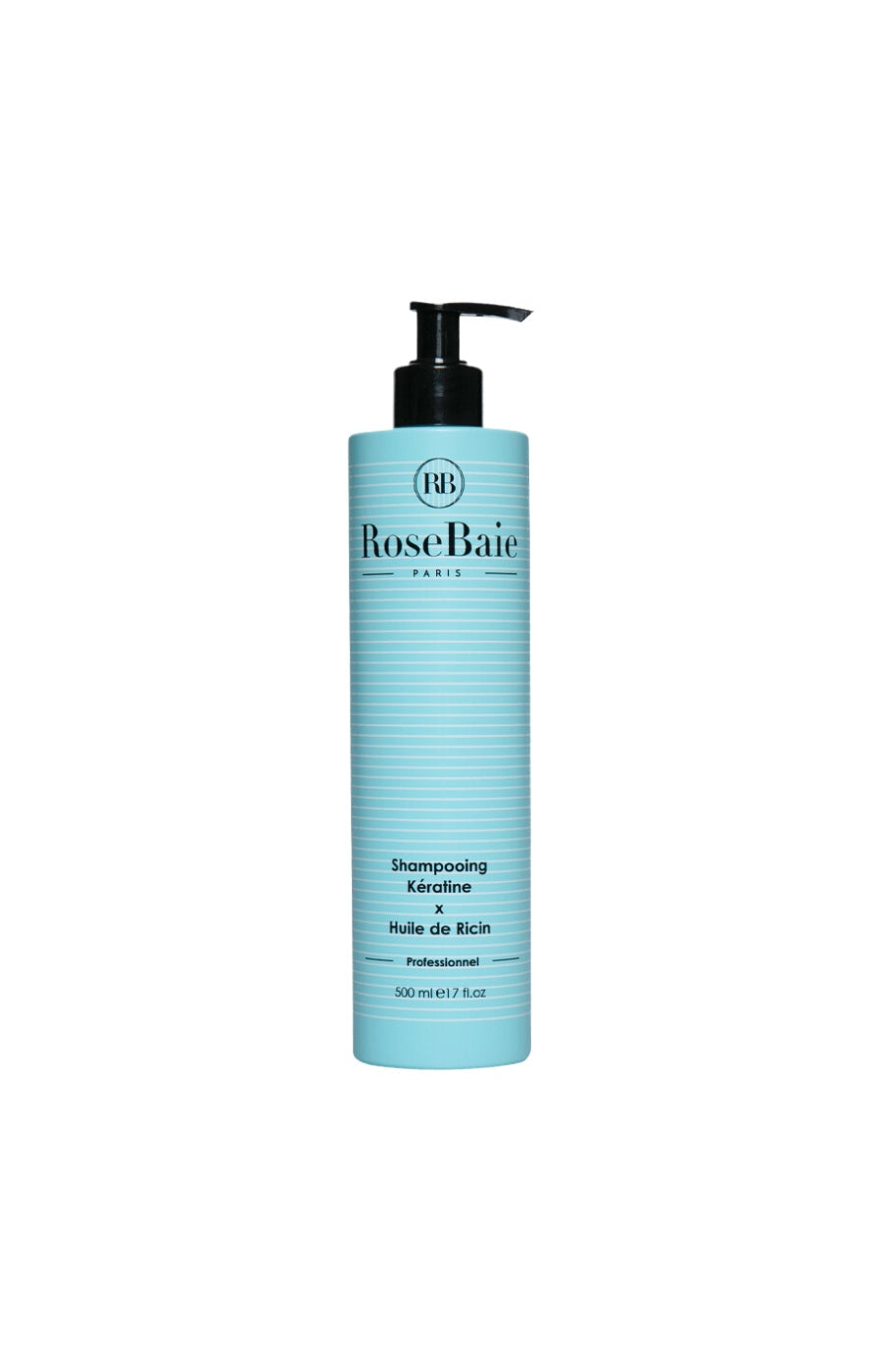 Shampoing hydratant - Kératine & huile de ricin - Cheveux secs & abîmés
