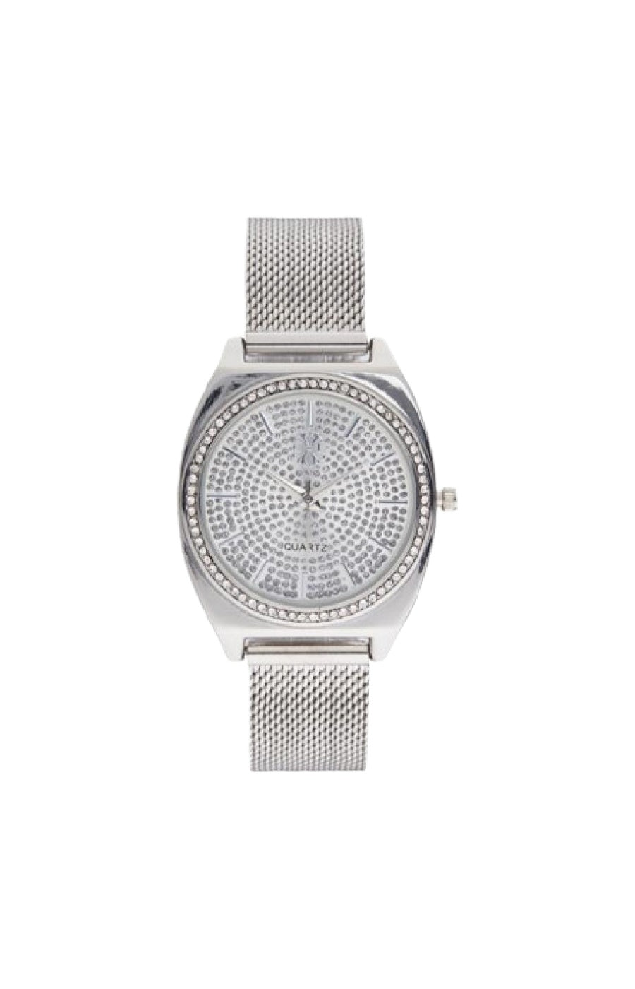 Montre à quartz en acier inoxydable - Argenté